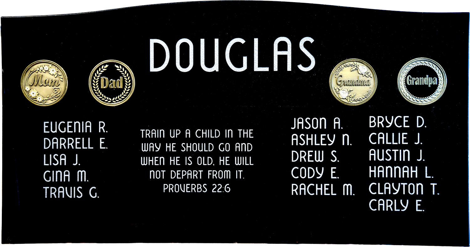 Douglas Headstone