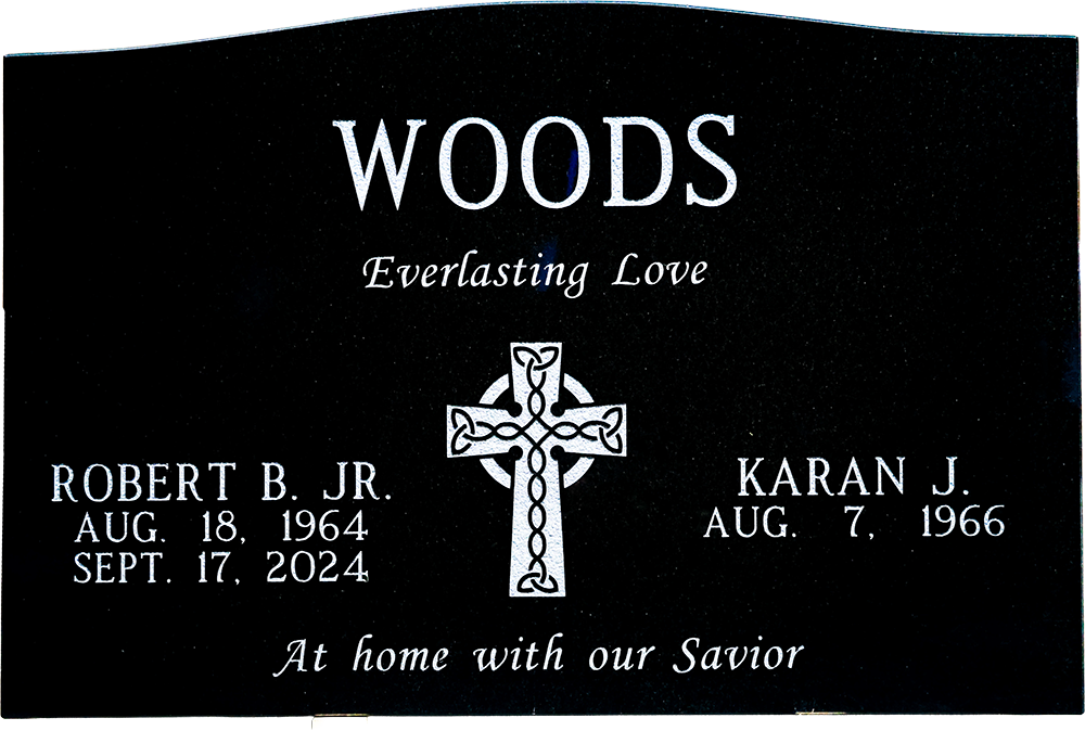 Woods Headstone