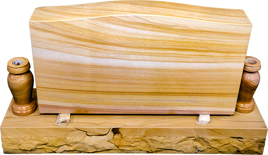 Wood Grain Headstone