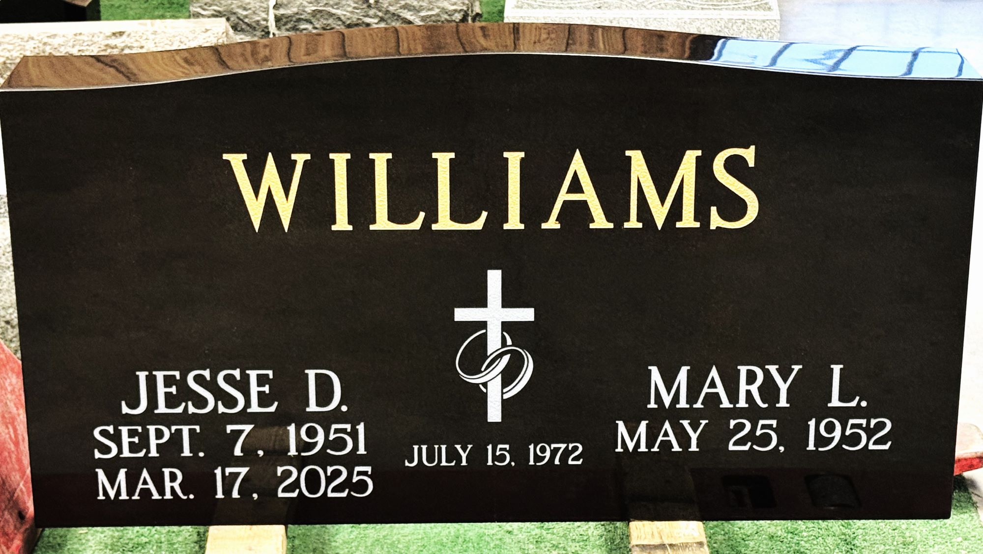 Williams Headstone