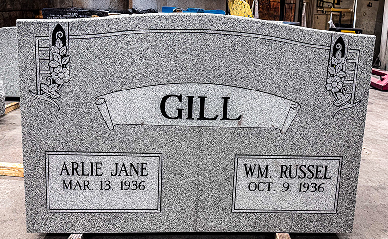 Gill Headstone