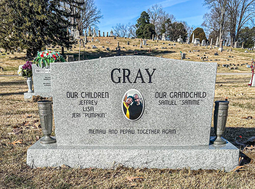 Gray Headstone