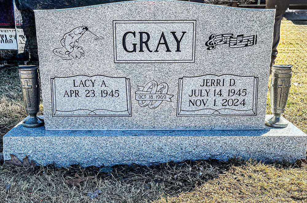 Gray Headstone